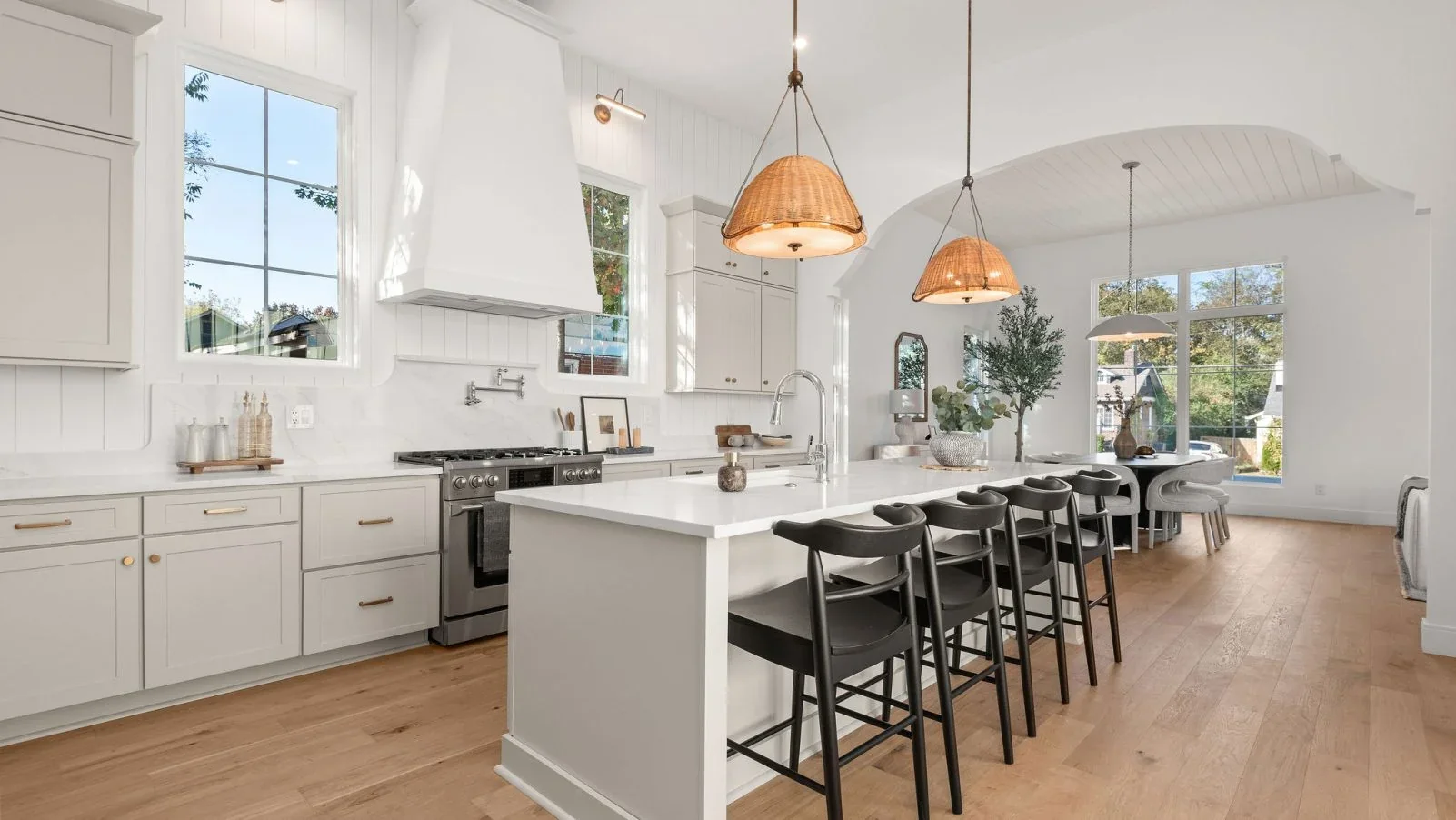 Craftsman White Kitchen